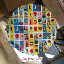 Load image into Gallery viewer, Mexican Lotería Tablecloth Art & Decor Mexico