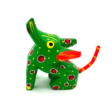 Load image into Gallery viewer, Handmade Mexican Mini Lucky Alebrijes Art & Decor Mexico Coyote A