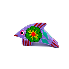 Load image into Gallery viewer, Handmade Mexican Mini Lucky Alebrijes Art & Decor Mexico Fish A