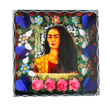 Load image into Gallery viewer, Handmade Jumbo Framed Frida Wall Art Piece