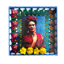 Load image into Gallery viewer, Handmade Jumbo Framed Frida Wall Art Piece