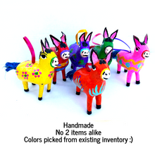 Load image into Gallery viewer, Handmade Mexican Christmas Navidad Ornaments - Burrito Sabanero (2 Pack) Holiday Decor Muertolandia.com