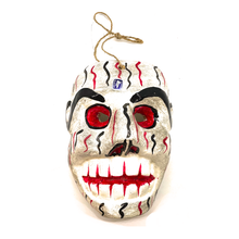 Load image into Gallery viewer, Handmade and Painted - Mexican Ceremonial Folk Mask - Fantastical Animals Art & Decor Mexico F Calavera Man