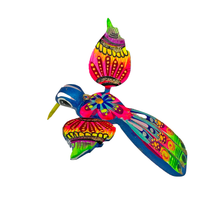 Load image into Gallery viewer, Mini Lucky Alebrijes - Colibri Hummingbird Art & Decor Mexico