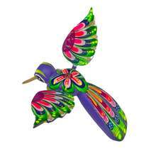 Load image into Gallery viewer, Mini Lucky Alebrijes - Colibri Hummingbird Art & Decor Mexico