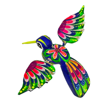 Load image into Gallery viewer, Mini Lucky Alebrijes - Colibri Hummingbird Art & Decor Mexico