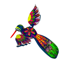 Load image into Gallery viewer, Mini Lucky Alebrijes - Colibri Hummingbird Art & Decor Mexico