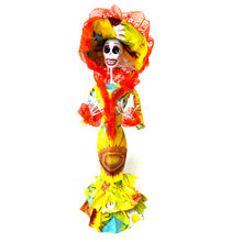 Load image into Gallery viewer, Mexican Handmade Paper Maché - La Calavera Catrina - Large