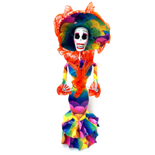 Load image into Gallery viewer, Mexican Handmade Paper Maché - La Calavera Catrina - Large Art & Decor Muertolandia.com 12