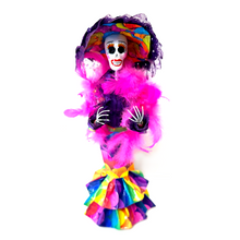 Load image into Gallery viewer, Mexican Handmade Paper Maché - La Calavera Catrina - Large Art & Decor Muertolandia.com 4