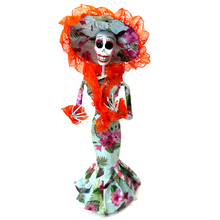 Load image into Gallery viewer, Mexican Handmade Paper Maché - La Calavera Catrina - Large