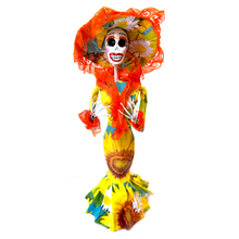 Load image into Gallery viewer, Mexican Handmade Paper Maché - La Calavera Catrina - Large Art & Decor Muertolandia.com 9