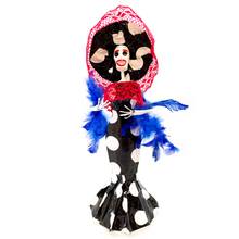 Load image into Gallery viewer, Mexican Handmade Paper Maché - La Calavera Catrina - Medium Art & Decor Muertolandia.com