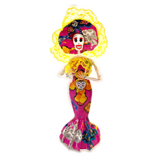 Load image into Gallery viewer, Mexican Handmade Paper Maché - La Calavera Catrina - Medium Art & Decor Muertolandia.com