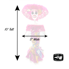 Load image into Gallery viewer, Mexican Handmade Paper Maché - La Calavera Catrina - Small Art & Decor Muertolandia.com