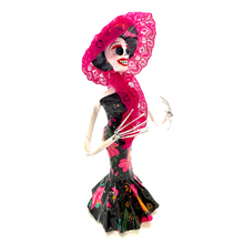 Load image into Gallery viewer, Mexican Handmade Paper Maché - La Calavera Catrina - Small Art & Decor Muertolandia.com