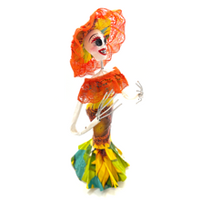 Load image into Gallery viewer, Mexican Handmade Paper Maché - La Calavera Catrina - Small Art & Decor Muertolandia.com Estilo Small 06