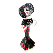 Load image into Gallery viewer, Mexican Handmade Paper Maché - La Calavera Catrina - Small Art & Decor Muertolandia.com