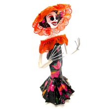 Load image into Gallery viewer, Mexican Handmade Paper Maché - La Calavera Catrina - Small Art & Decor Muertolandia.com Estilo Small 15