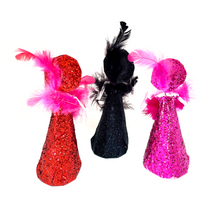Load image into Gallery viewer, Mexican Handmade Paper Maché - Las Tres Amigas Catrinas Chicas Art & Decor Muertolandia.com
