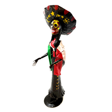 Load image into Gallery viewer, Mexican Handmade Paper Maché - Mariachi Los Muertos - Son De La Negra - Catrina Mexicana Art & Decor Muertolandia.com