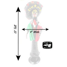 Load image into Gallery viewer, Mexican Handmade Paper Maché - Mariachi Los Muertos - Son De La Negra - Catrina Mexicana Art & Decor Muertolandia.com