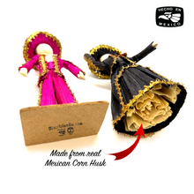 Load image into Gallery viewer, Handmade Mexican Corn Husk Tamal Los Charritos Art & Decor Mexico LA