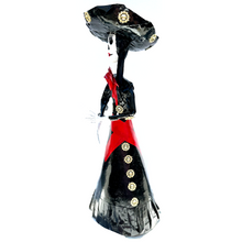Load image into Gallery viewer, Mexican Handmade Paper Maché - Catrina Mariachi Charra Art & Decor Muertolandia.com