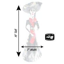 Load image into Gallery viewer, Mexican Handmade Paper Maché - Catrina Mariachi Charra Art & Decor Muertolandia.com