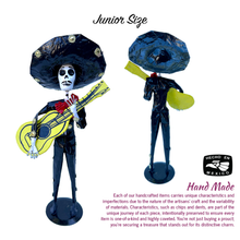 Load image into Gallery viewer, Mexican Handmade Paper Maché - Catrin Mariachi Charro Art & Decor Muertolandia.com Junior - Guitar