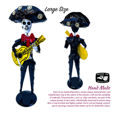 Load image into Gallery viewer, Mexican Handmade Paper Maché - Catrin Mariachi Charro Art & Decor Muertolandia.com