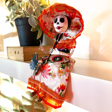 Load image into Gallery viewer, Mexican Handmade Paper Maché - Catrina En La Cocina Art & Decor Muertolandia.com