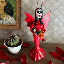 Load image into Gallery viewer, Mexican Handmade Paper Maché - Catrina - Amor Prohibido Art & Decor Muertolandia.com