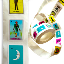 Load image into Gallery viewer, Loteria 500 Piece Sticker Roll Stickers Muertolandia.com