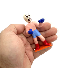 Load image into Gallery viewer, Handmade Barro Mexican Sr. Luchador Mexican Wrestler Art & Decor Muertolandia.com