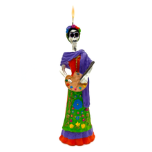 Load image into Gallery viewer, Mexican Handmade Candle - Frida Catrina Art & Decor Muertolandia.com