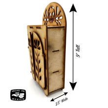 Load image into Gallery viewer, Mexican Day of the Dead / Día De Muertos DIY Altar - Armoire Closet 3 Shelves Shadow Boxes Muertolandia.com