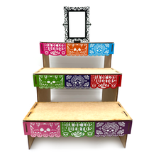 Load image into Gallery viewer, Mexican Day of the Dead / Día De Muertos DIY Colored Altar Shadow Boxes Muertolandia.com