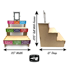 Load image into Gallery viewer, Mexican Day of the Dead / Día De Muertos DIY Colored Altar Shadow Boxes Muertolandia.com