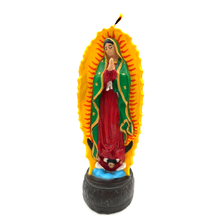 Load image into Gallery viewer, Mexican Handmade Candle - Virgencita Art & Decor Muertolandia.com