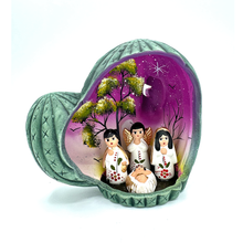 Load image into Gallery viewer, Mexican Handmade Nativity Natividad Scene - Nopal Nacimiento Art & Decor Muertolandia.com