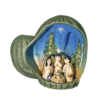 Load image into Gallery viewer, Mexican Handmade Nativity Natividad Scene - Nopal Nacimiento Art & Decor Muertolandia.com