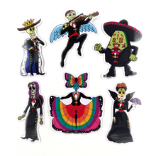 Load image into Gallery viewer, Mariachi Los Muertos Sticker Bundle Pack - No. 1 Stickers Muertolandia.com