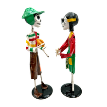 Load image into Gallery viewer, Mexican Handmade Paper Maché - El Chavo del Ocho y La Chilindrina Set Art & Decor Muertolandia.com