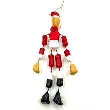 Load image into Gallery viewer, Handmade Mexican Barro Ornament - Calaca Santa Art & Decor Mexico CC