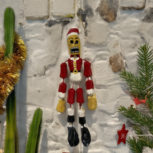 Load image into Gallery viewer, Handmade Mexican Barro Ornament - Calaca Santa Art & Decor Mexico CC