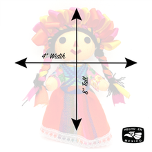 Load image into Gallery viewer, Handmade Otomi Lele Doll / Viuda Plush Muertolandia.com