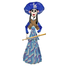 Load image into Gallery viewer, Mexican Handmade Paper Maché - Catrina La Doyera Art & Decor Muertolandia.com Zig-Zag