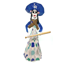Load image into Gallery viewer, Mexican Handmade Paper Maché - Catrina La Doyera Art & Decor Muertolandia.com Circles