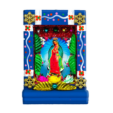 Load image into Gallery viewer, Handmade Shadow Box Nicho - Virgen de Guadalupe Shadow Boxes Mexico CC